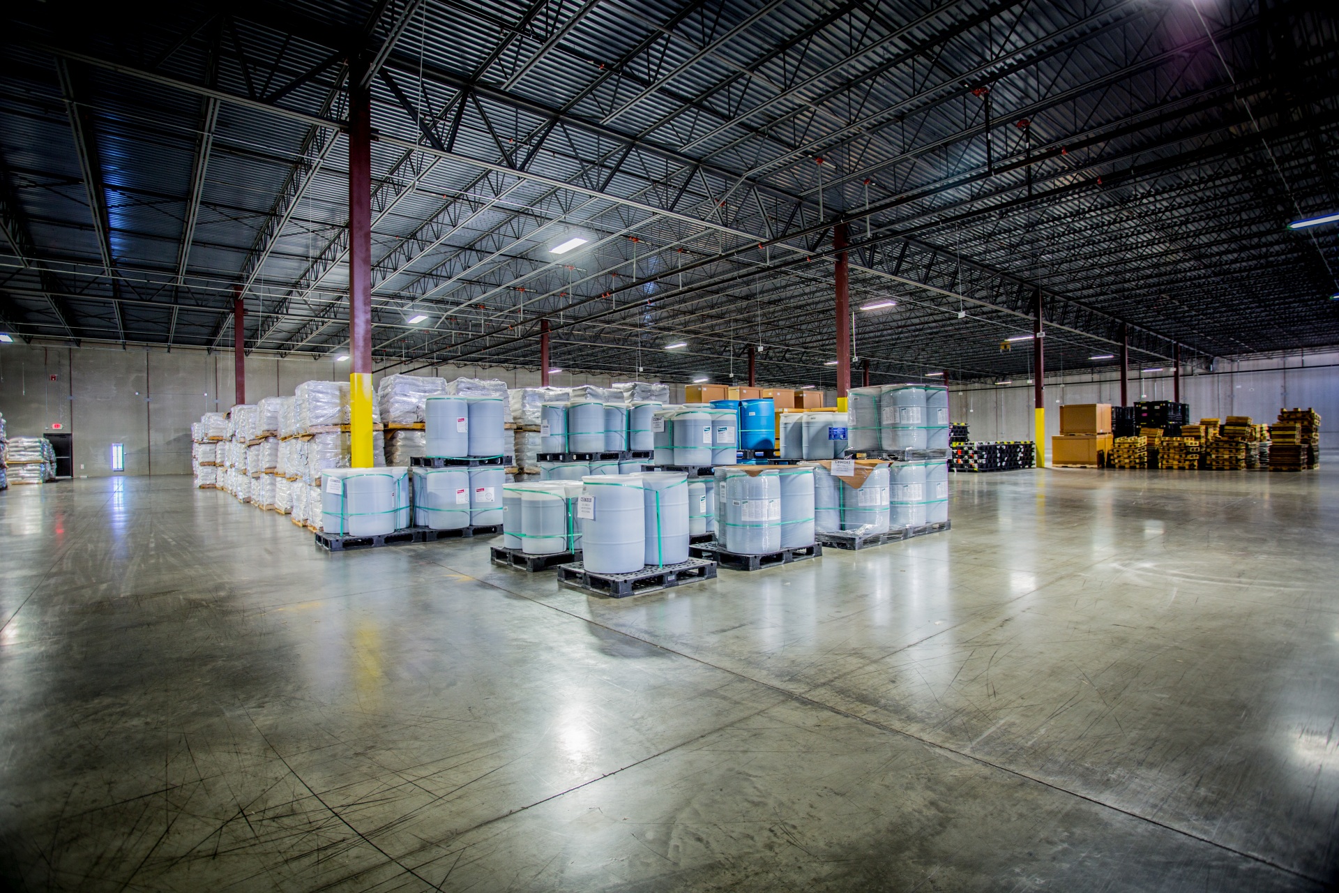 Distributors Terminal warehouse interior supporting 3PL emergency response readiness