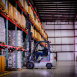 Distributors Terminal driver executing a 3PL emergency response delivery